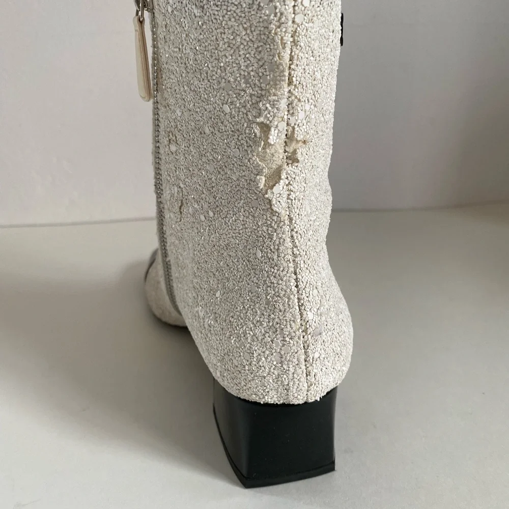 SOLD☄️ON TRADESY DEFECTIVE CHANEL RUNWAY ‘ASTRONAUT’ COLLECTION BOOT - Picture 10 of 15